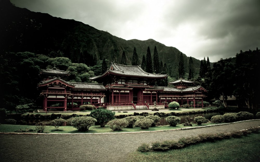 Япония храмы в горах