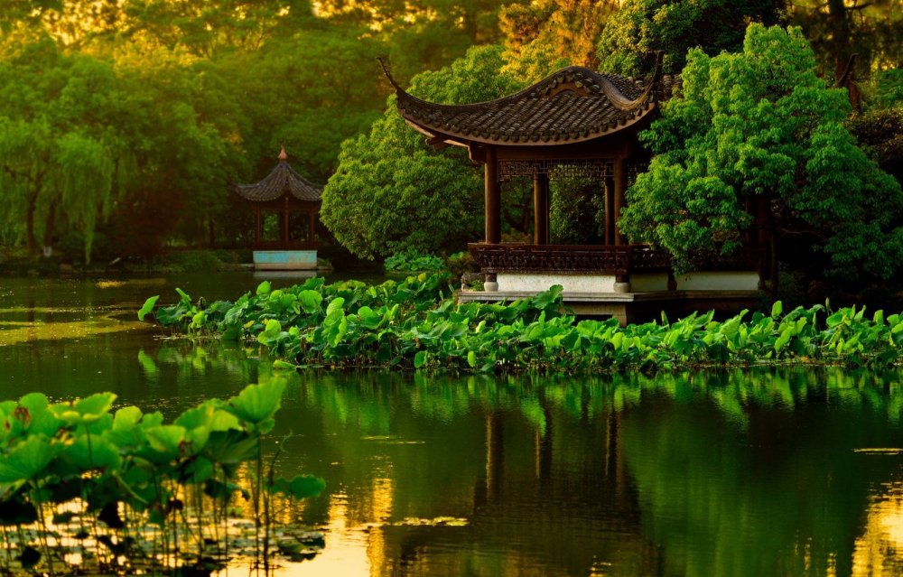 Парк Ханчжоу Китай
