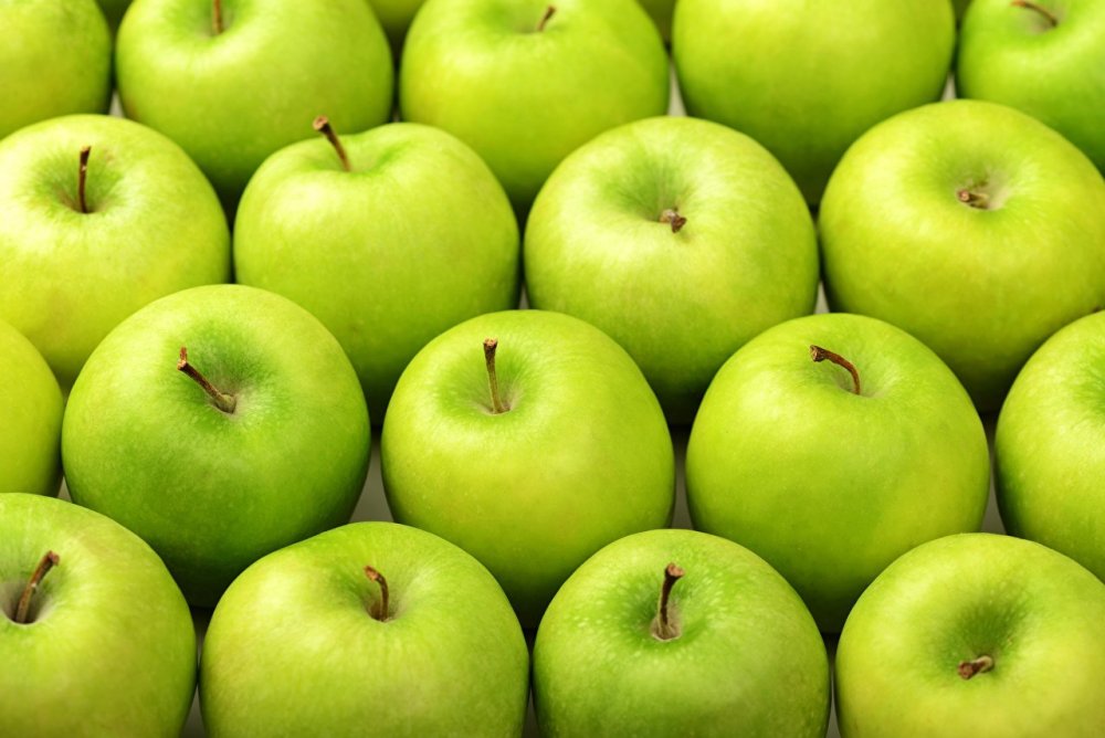 Зелёные яблоки Эстетика