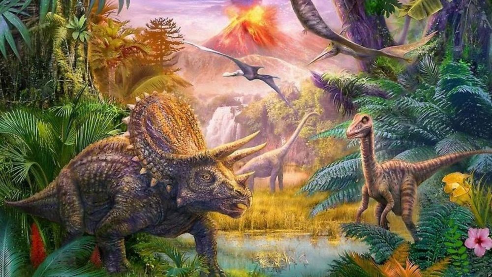 Эра динозавров водопой