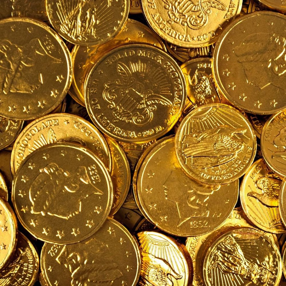 Золотые монеты заставка