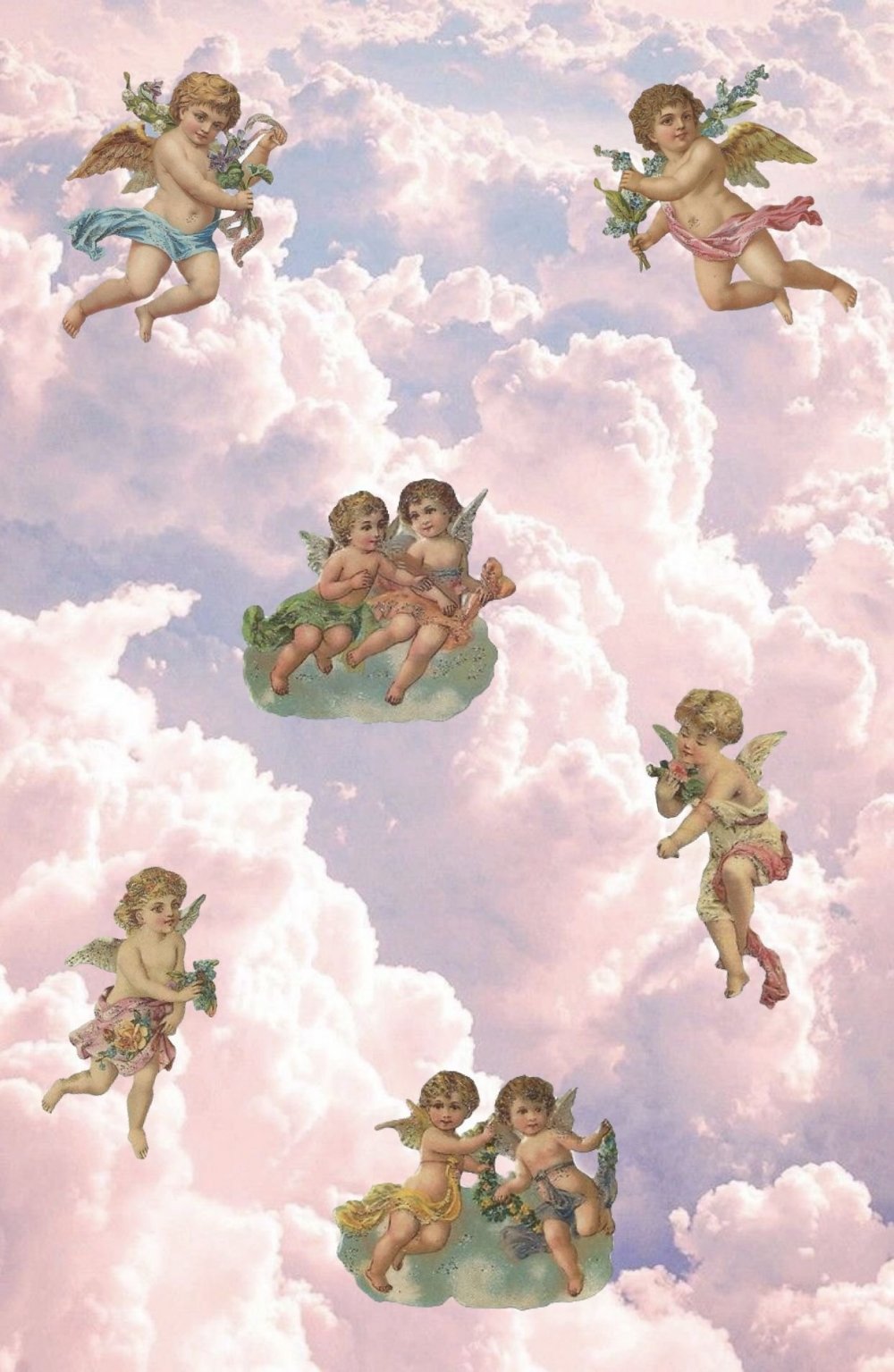 Ангелочки в облаках