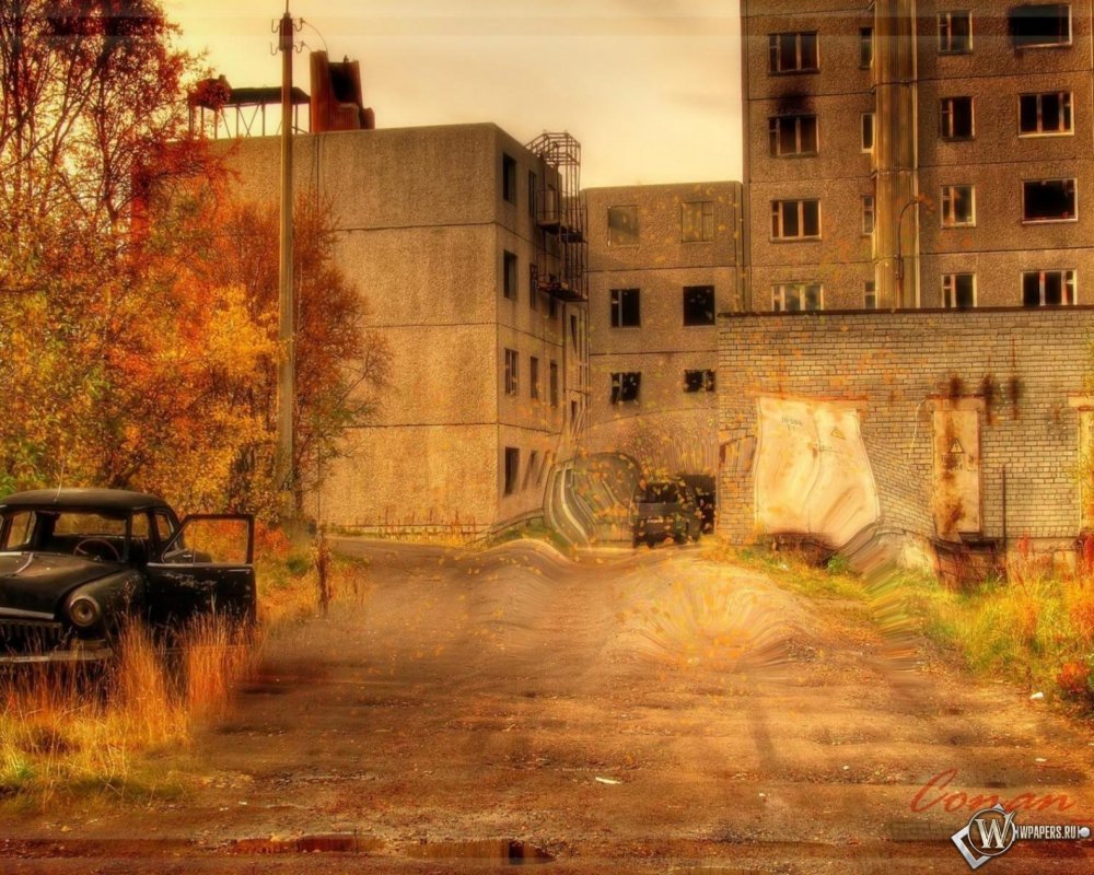 Заброшенный город призрак Припять