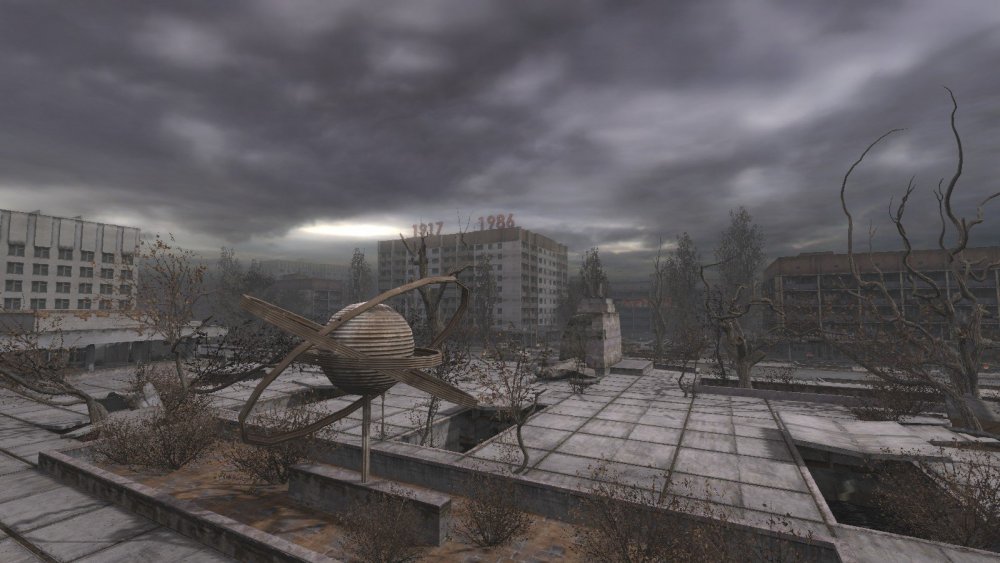 Сталкер тень Чернобыля Припять
