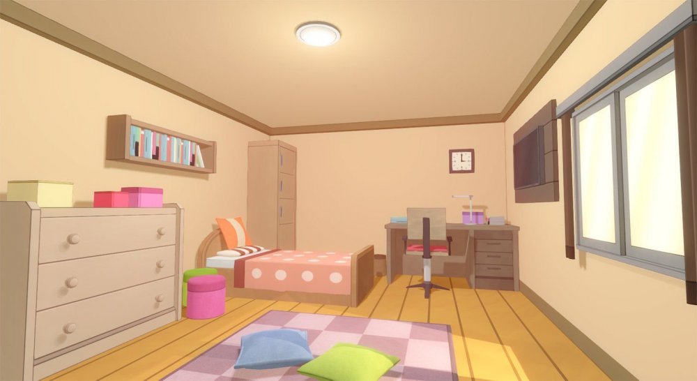 Детская комната аниме