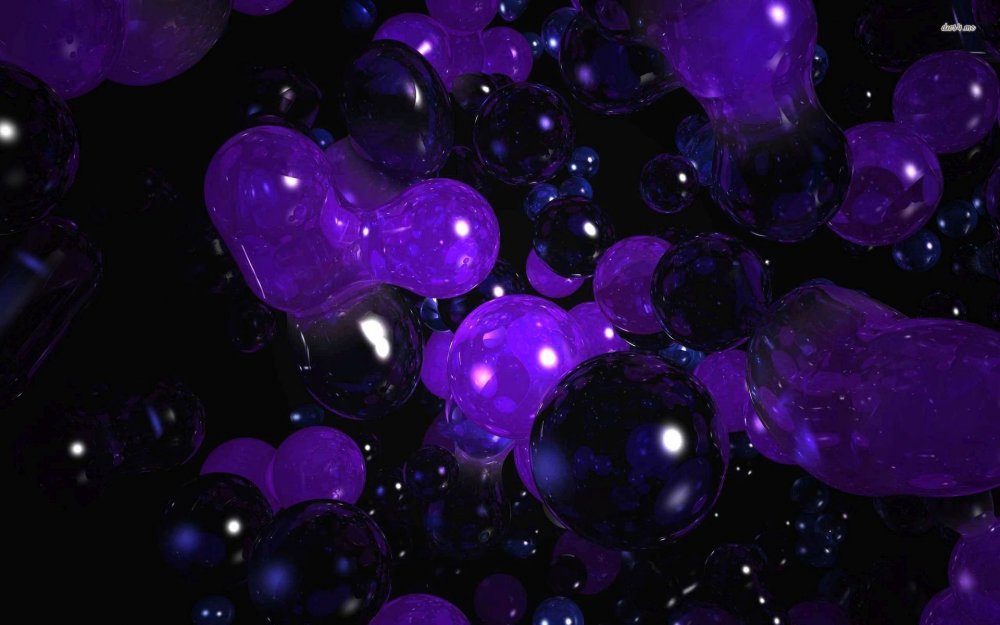 Темно фиолетовая Эстетика