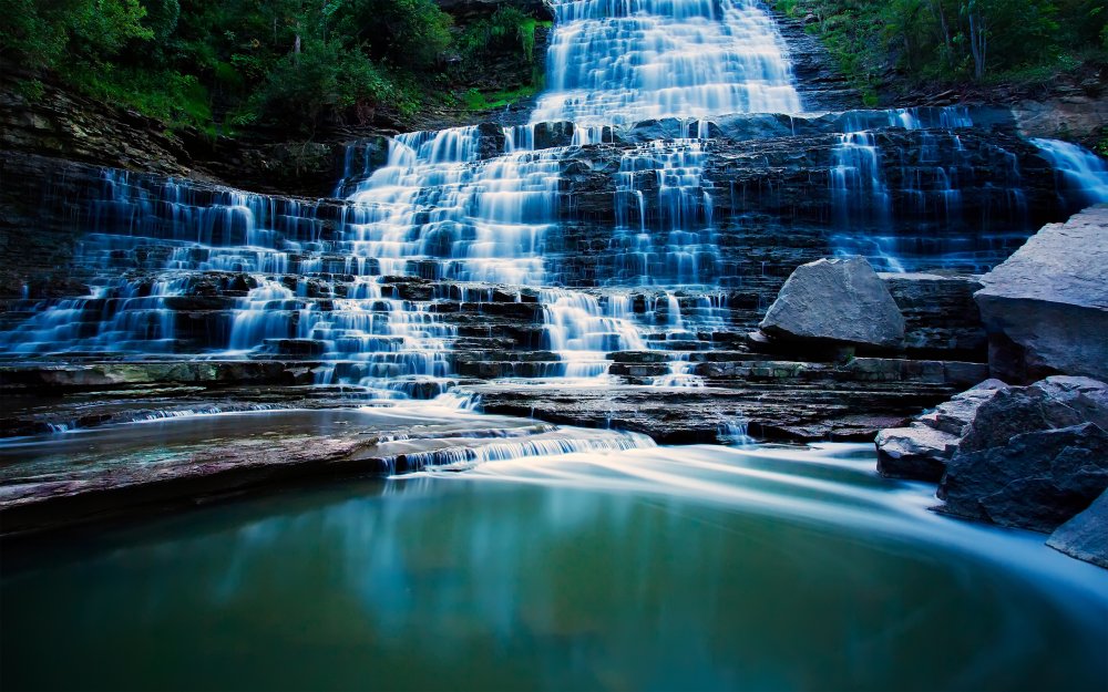 Гамильтон Онтарио водопады