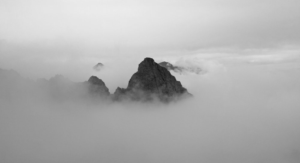 Горы в тумане