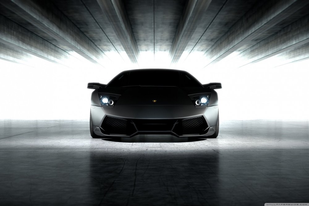 Свет фар Lamborghini Aventador