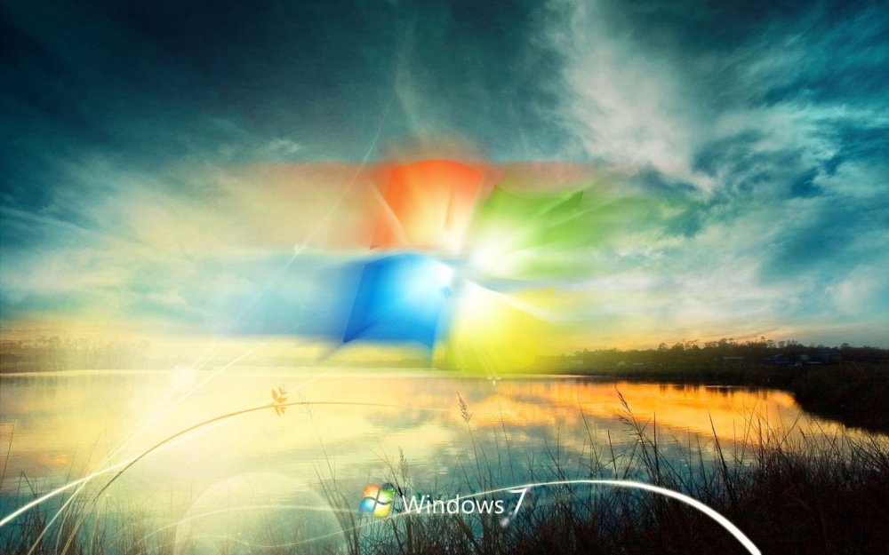 Фото заставки Windows 7
