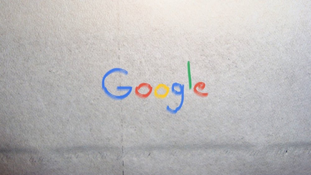 Логотип гугл на фоне