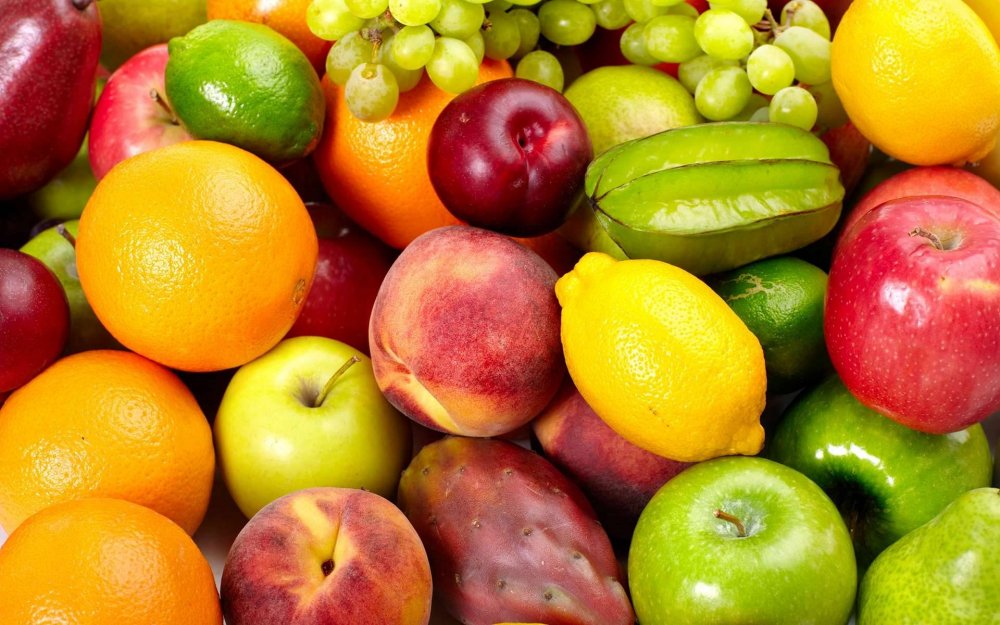 Разнообразные фрукты