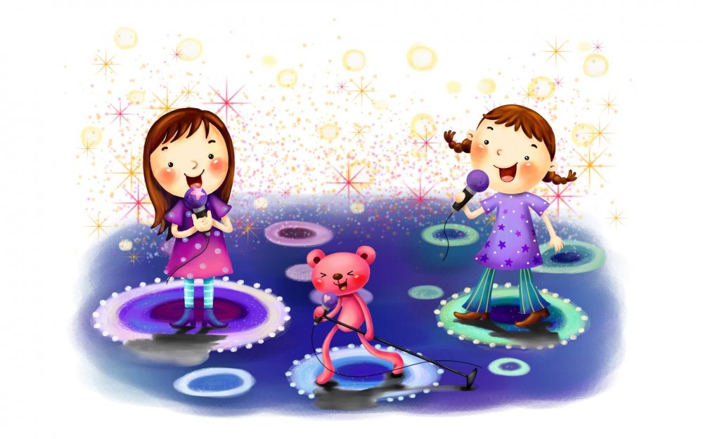 Иллюстрации танцующих детей