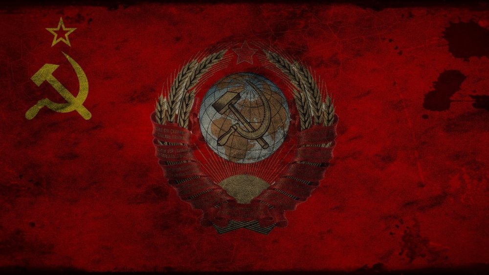Флаг советского Союза 4к
