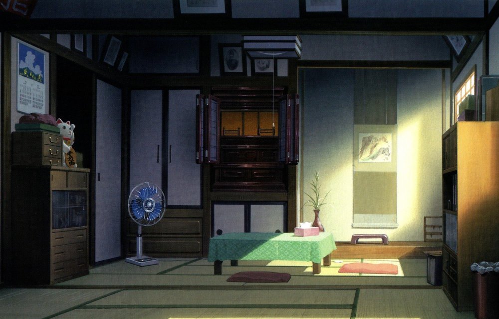 Японская комната аниме