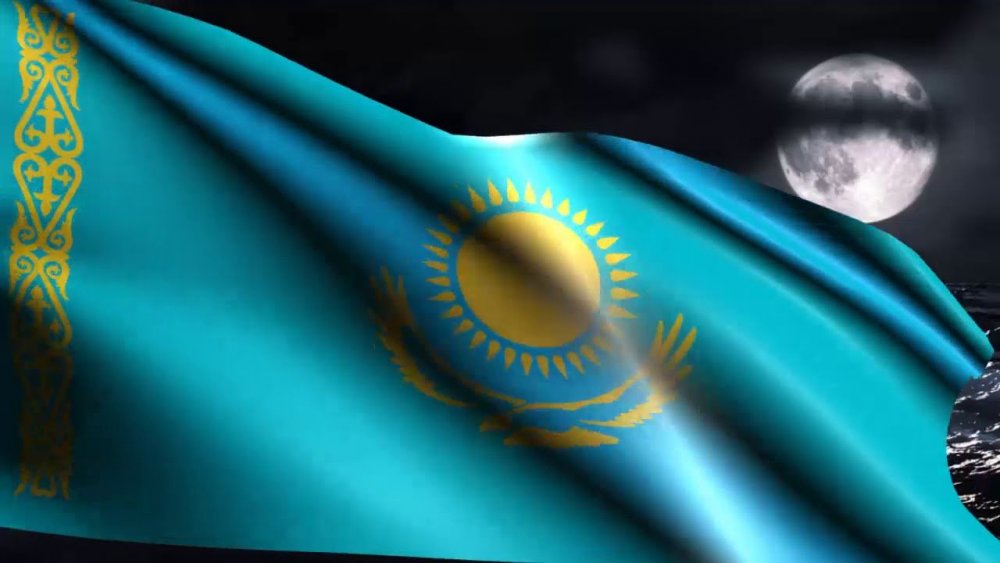 Флаг салафитского Казахстана