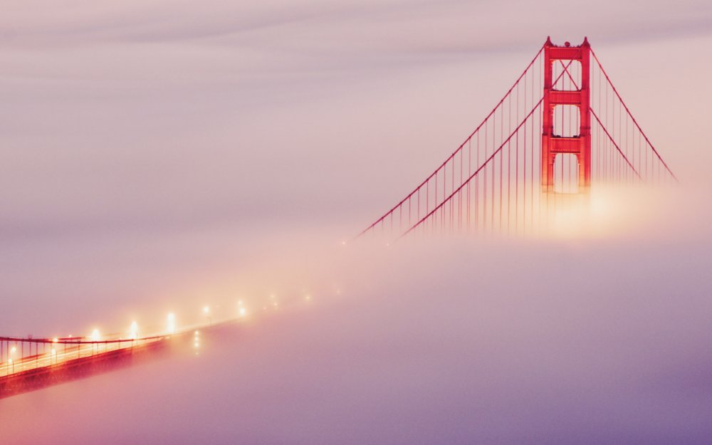Мост золотые ворота в Сан-Франциско обои