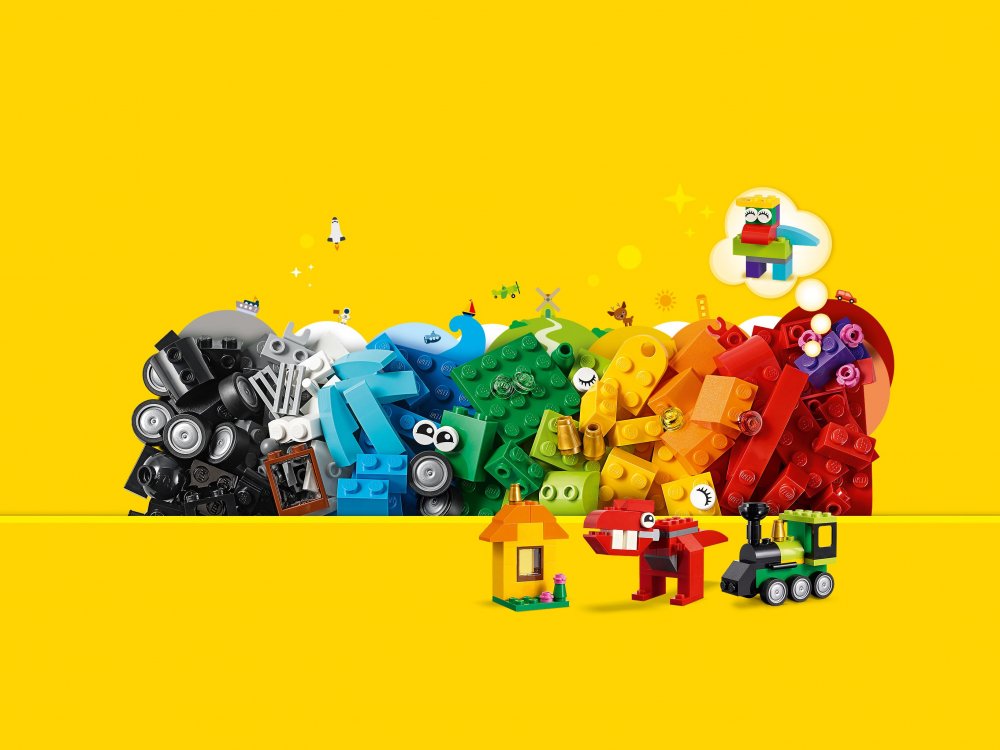 Конструктор LEGO Classic 11001 кубики и идеи