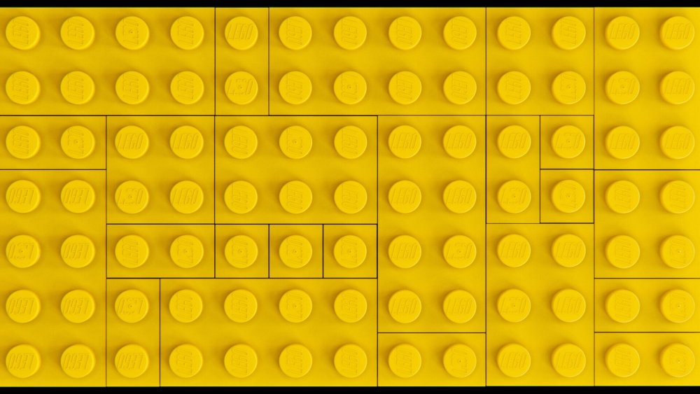 Желтый фон лего