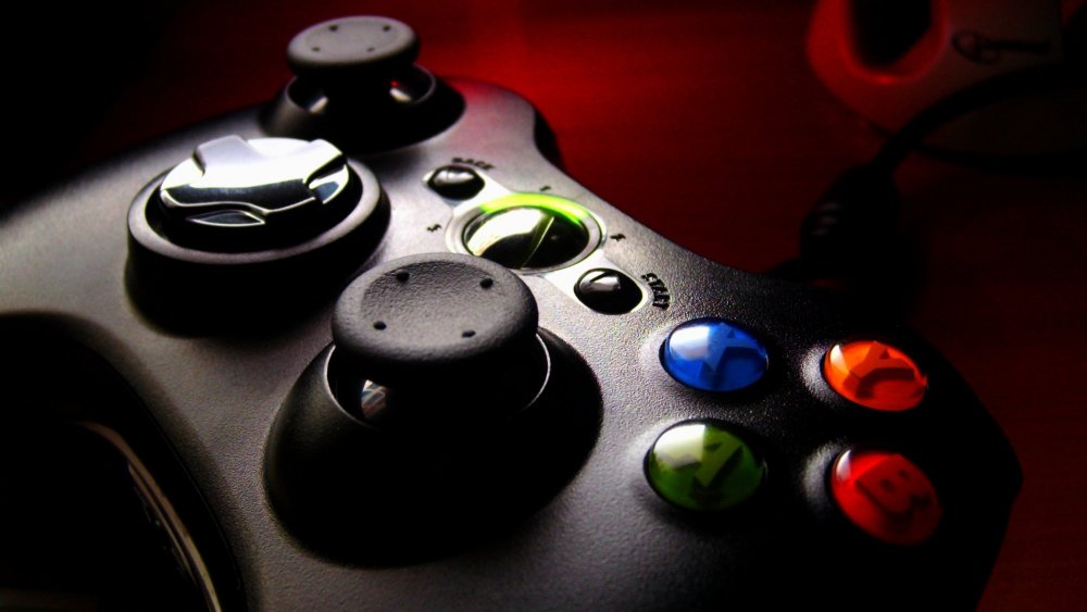 Геймпад Xbox 360 с фоном