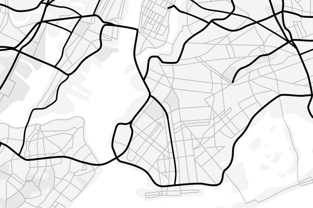 Карта города вектор