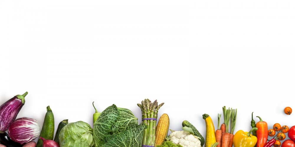 Рамка из овощей и фруктов