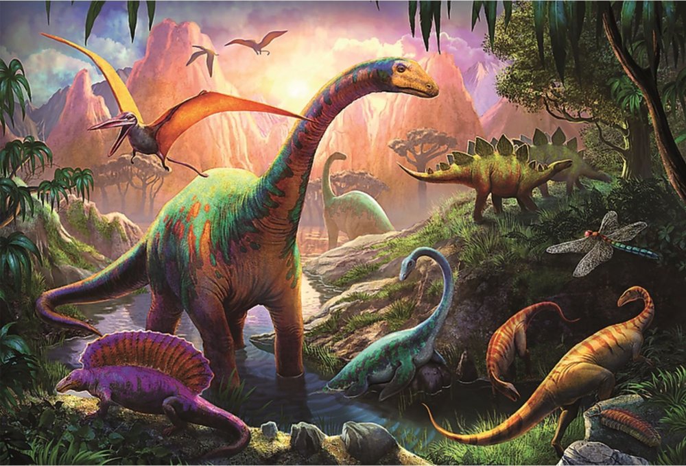 Динозавры фон
