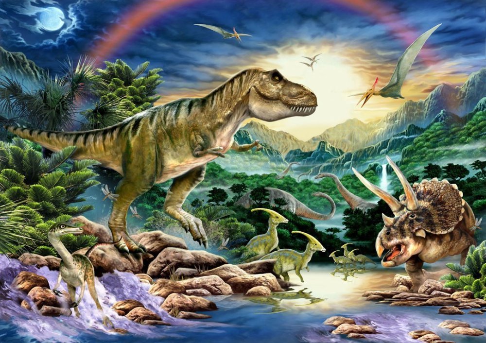 Разные динозавры
