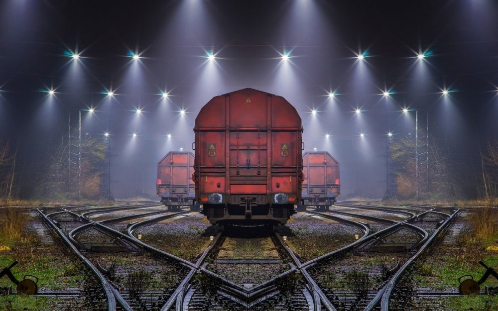 О поездах и железной дороге