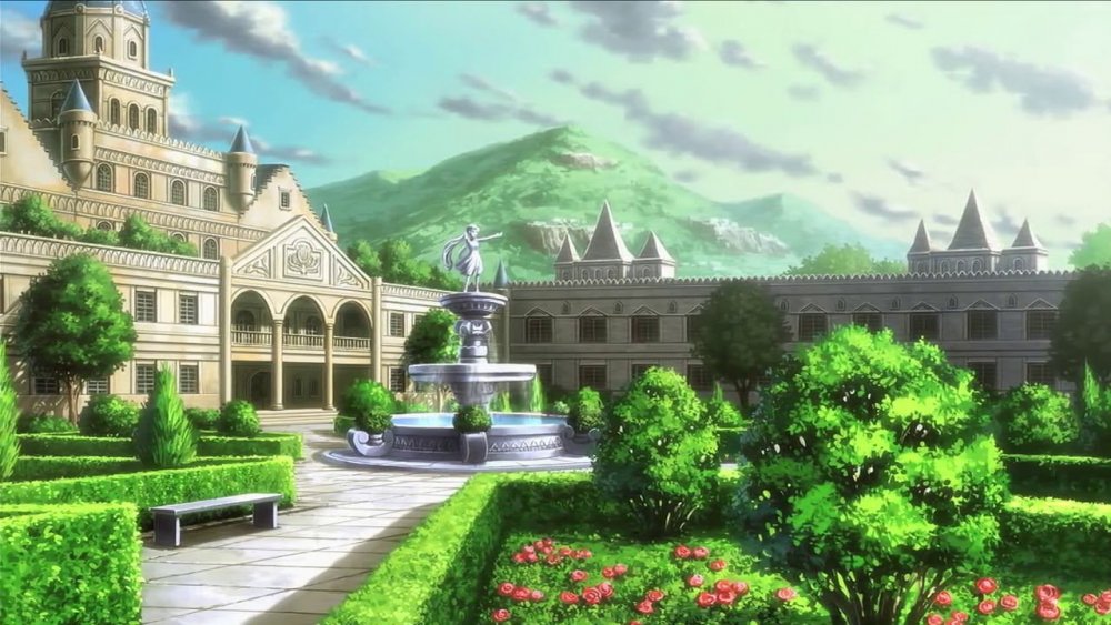 Королевский дворец аниме