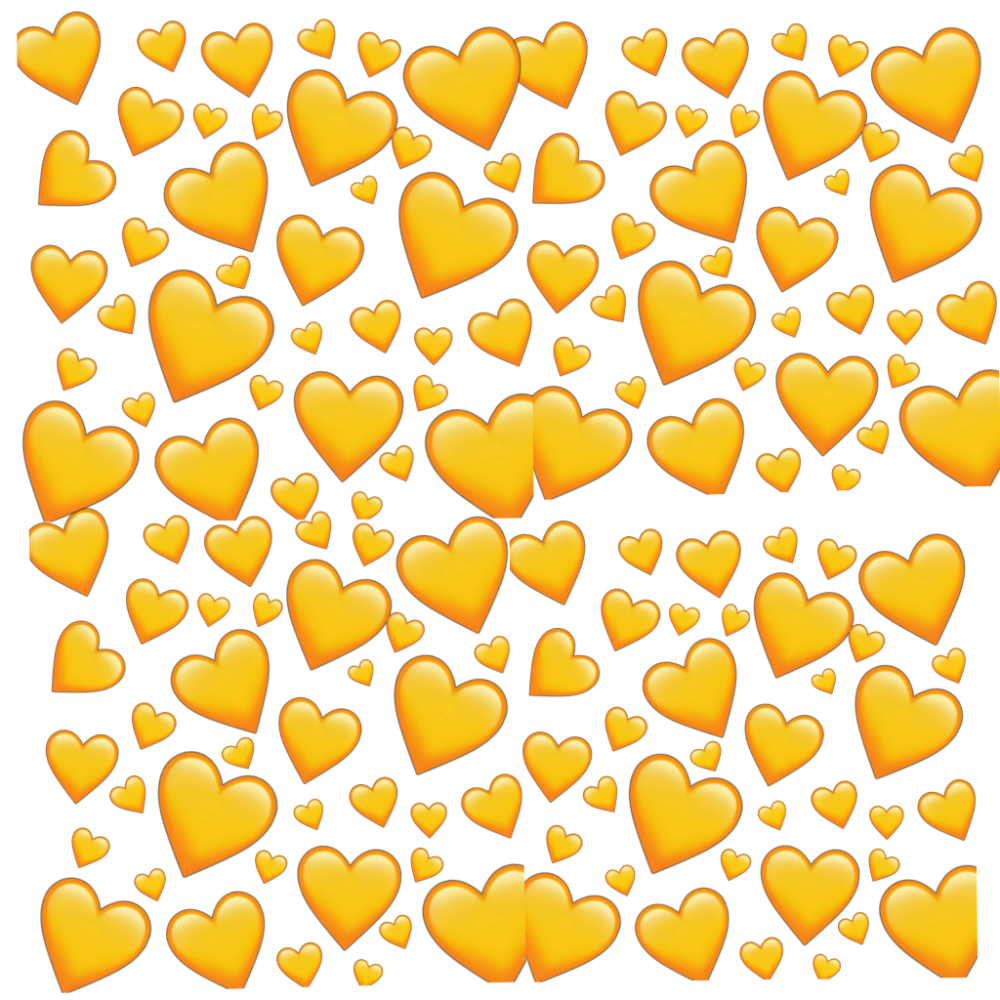 Сердечки (желтые)