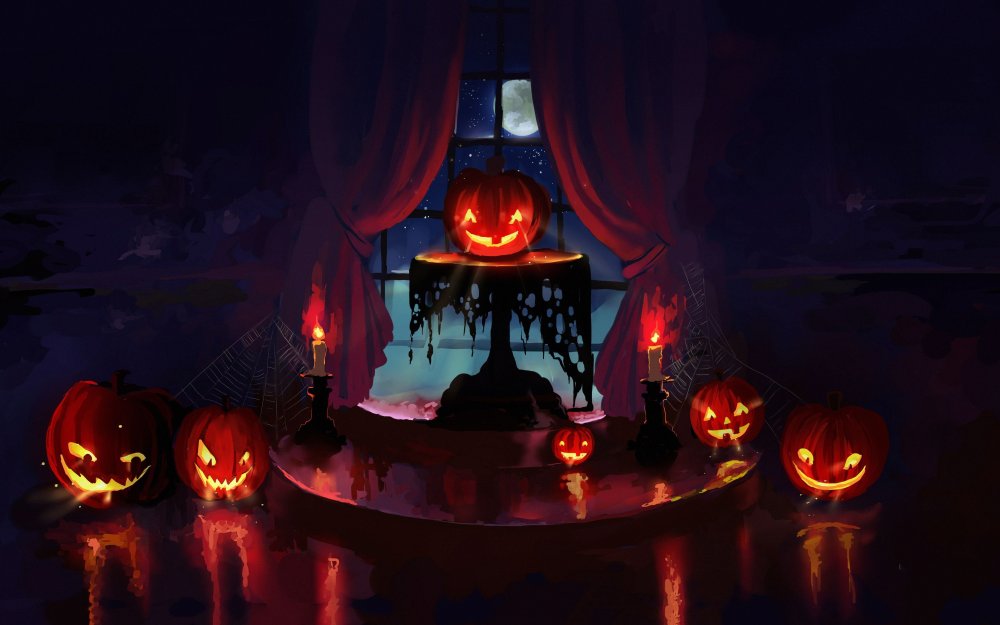 Helloween Pumpkin Хэллоуин свечи