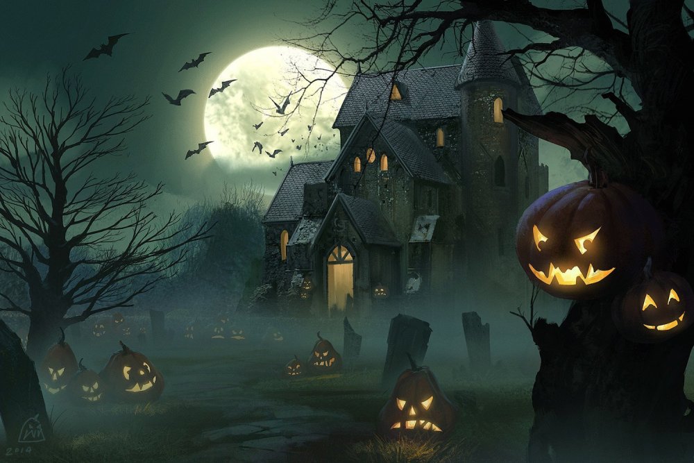 Хэллоуинский дом