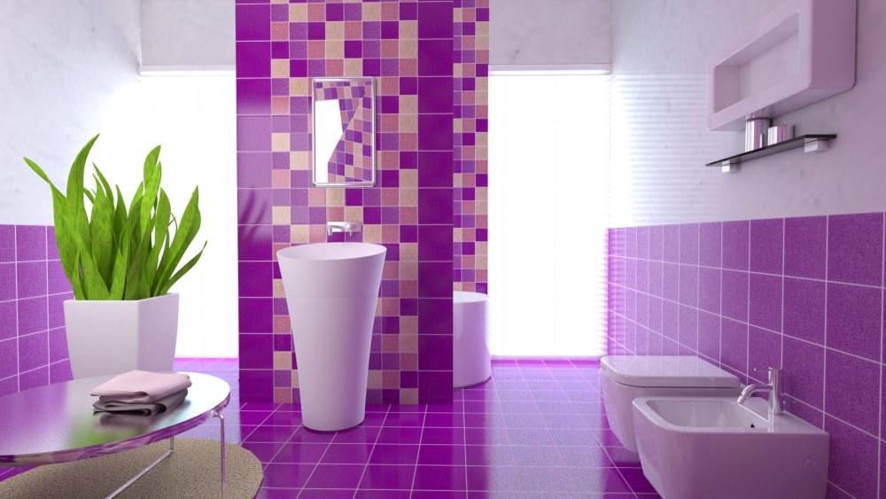 Красивый интерьер ванной комнаты
