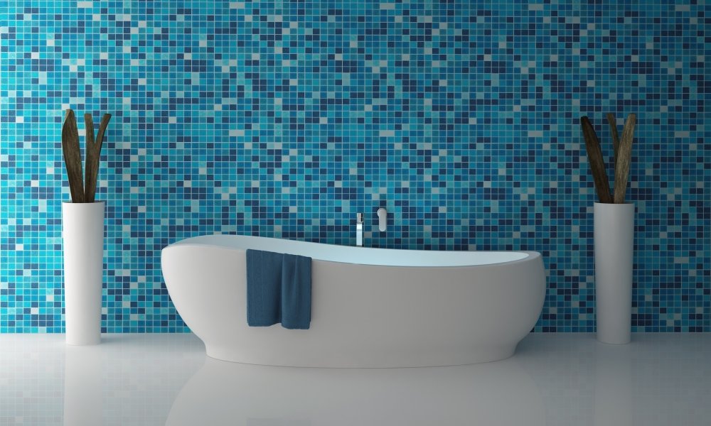 Мозаика для ванной текстура