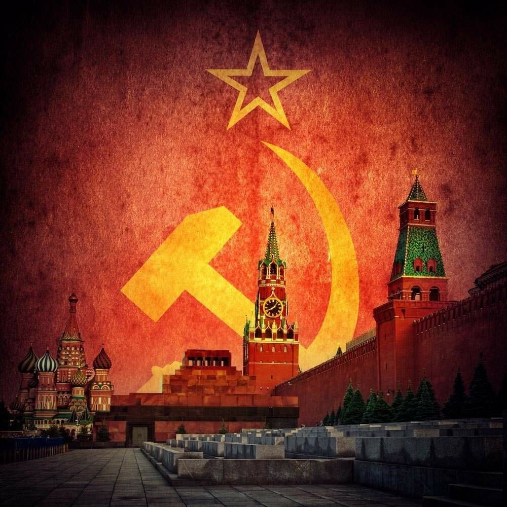 Флаг СССР над Кремлем 1939