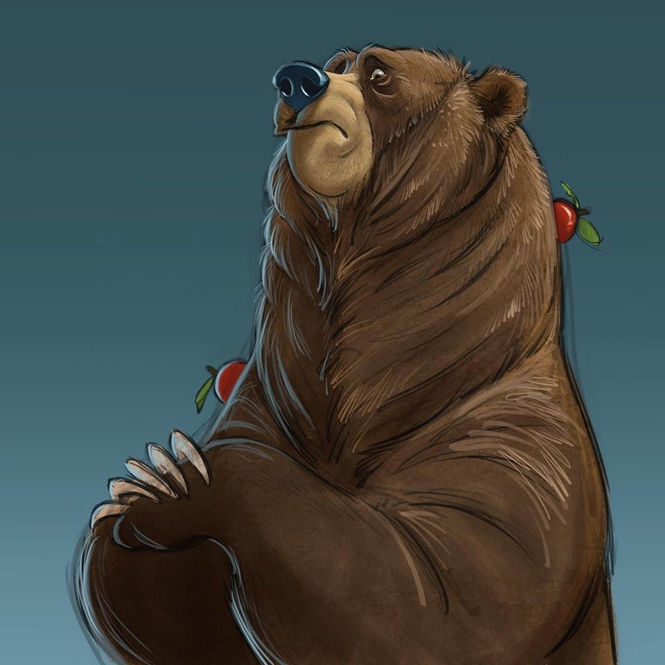 Плюшевый Медвежонок арт