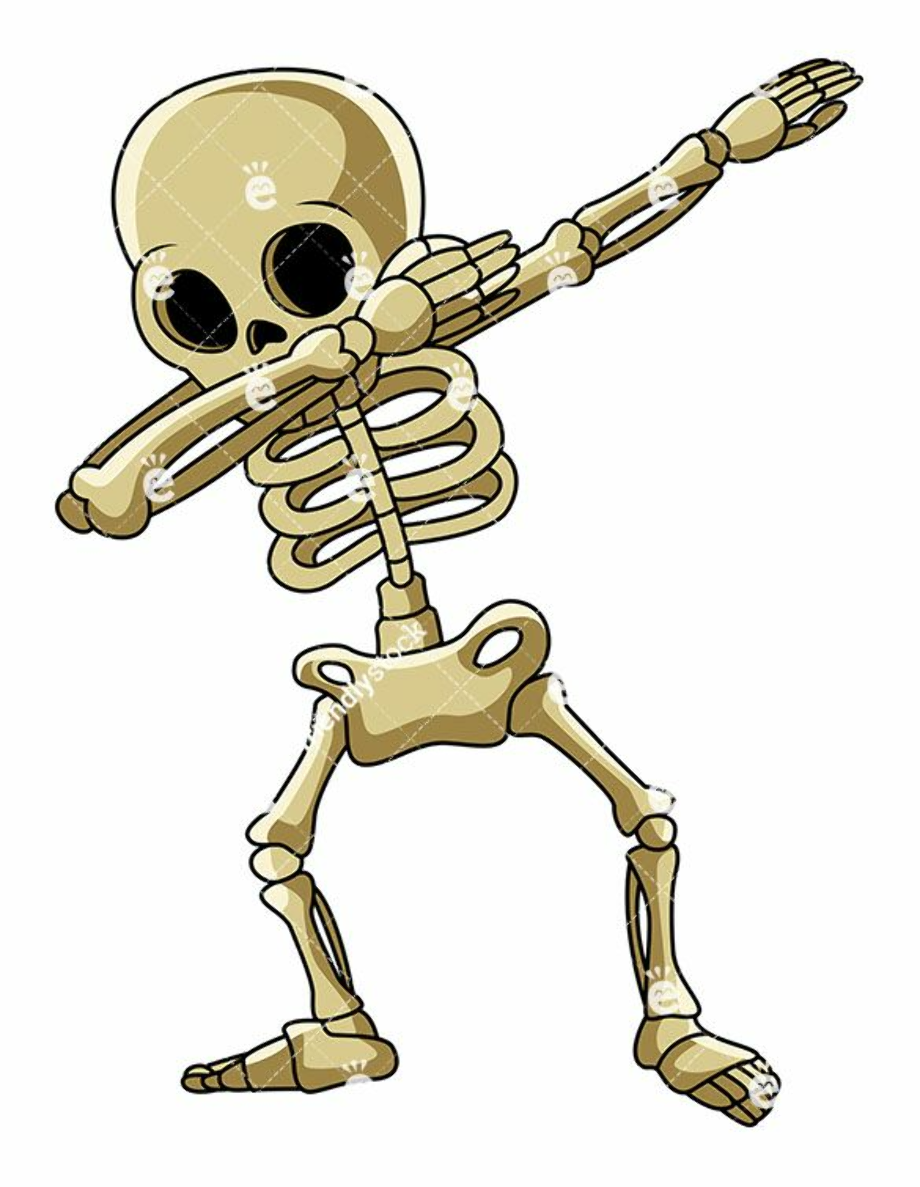 Скелет мультяшный
