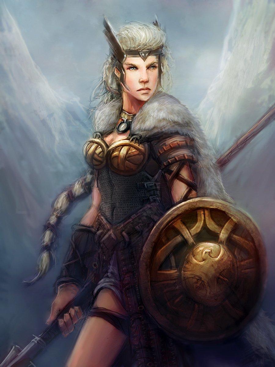 Фрейя богиня Валькирия