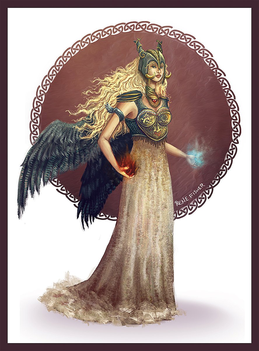 Фрейя богиня птица