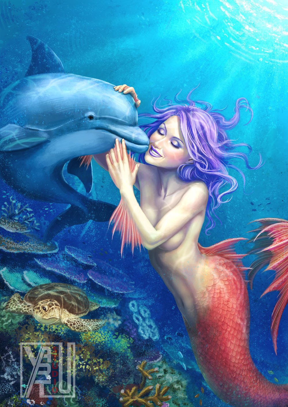 Дельфин и Русалка Архип