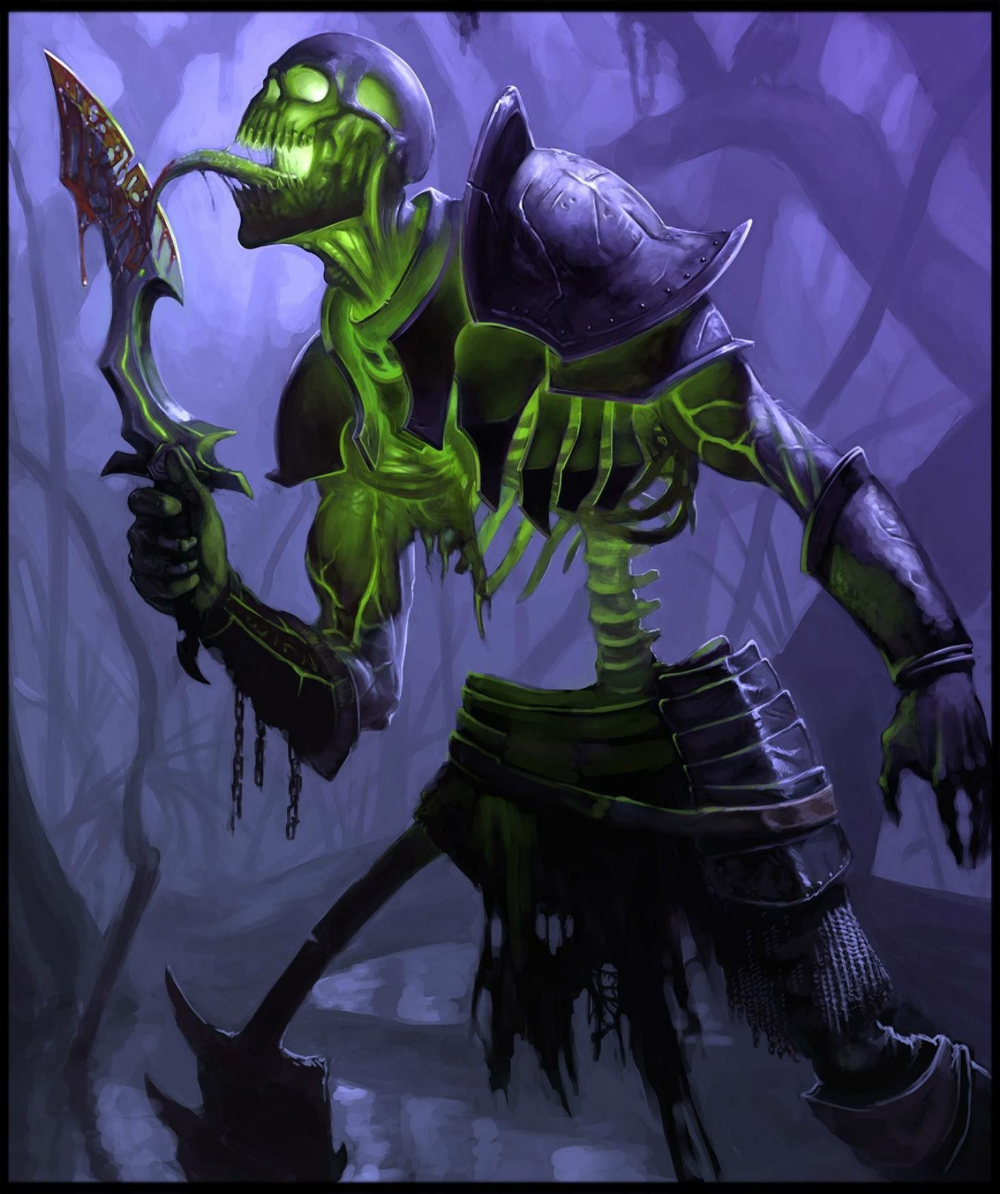 Warcraft нежить скелеты