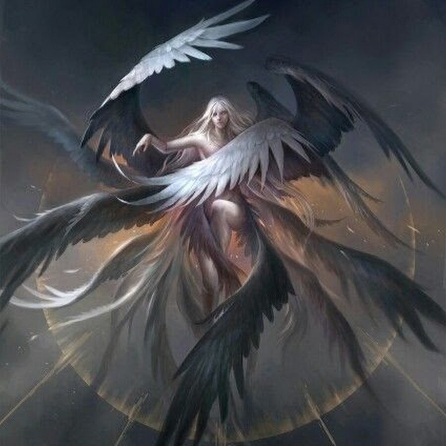 Многокрылый ангел SCP 469 арт