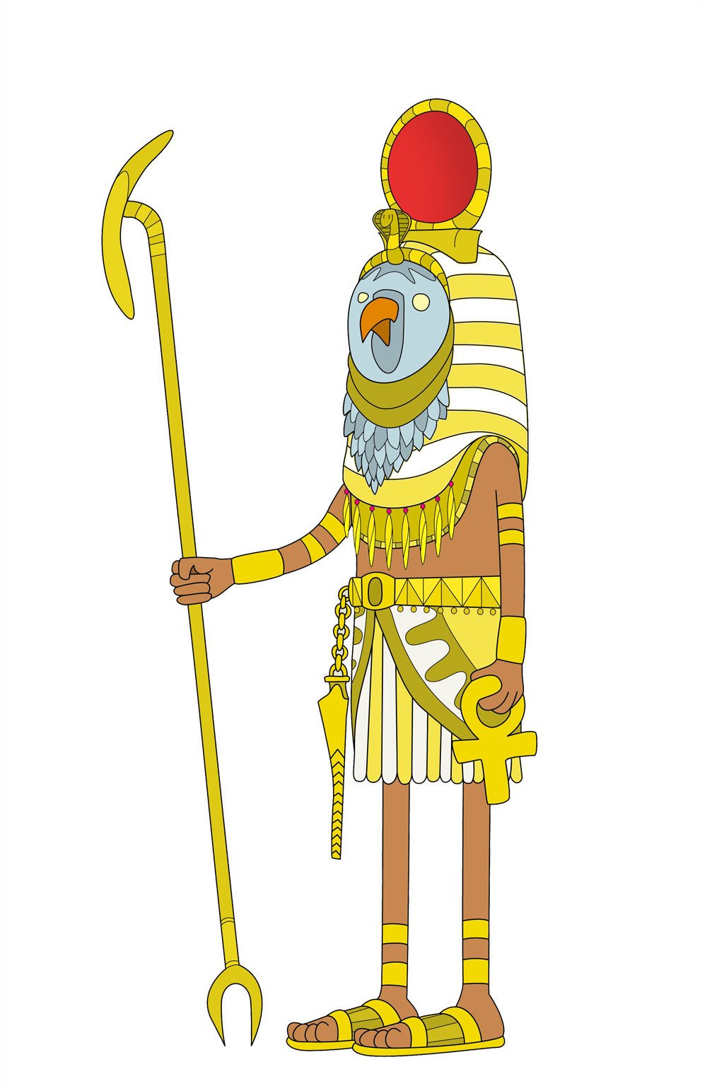 Египетские боги Амон-ра хуманизация