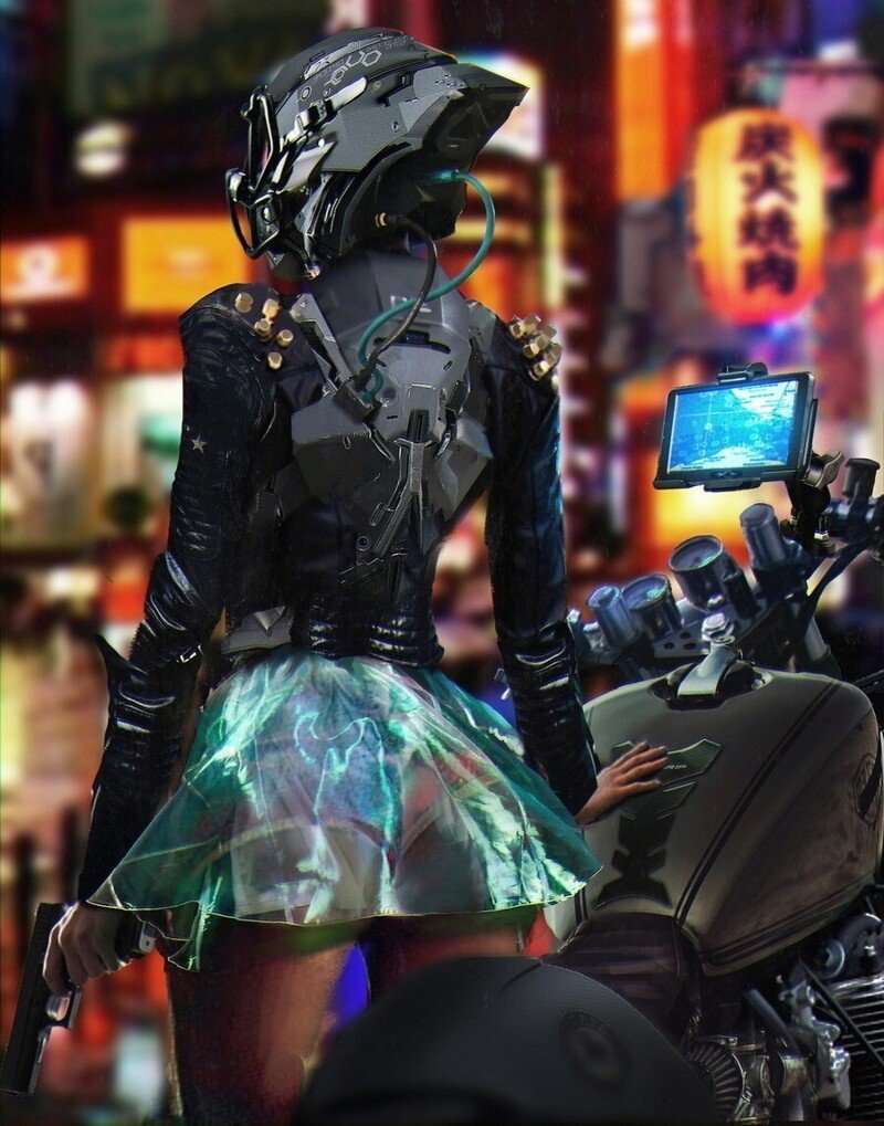 Cyberpunk 2077 голограммы