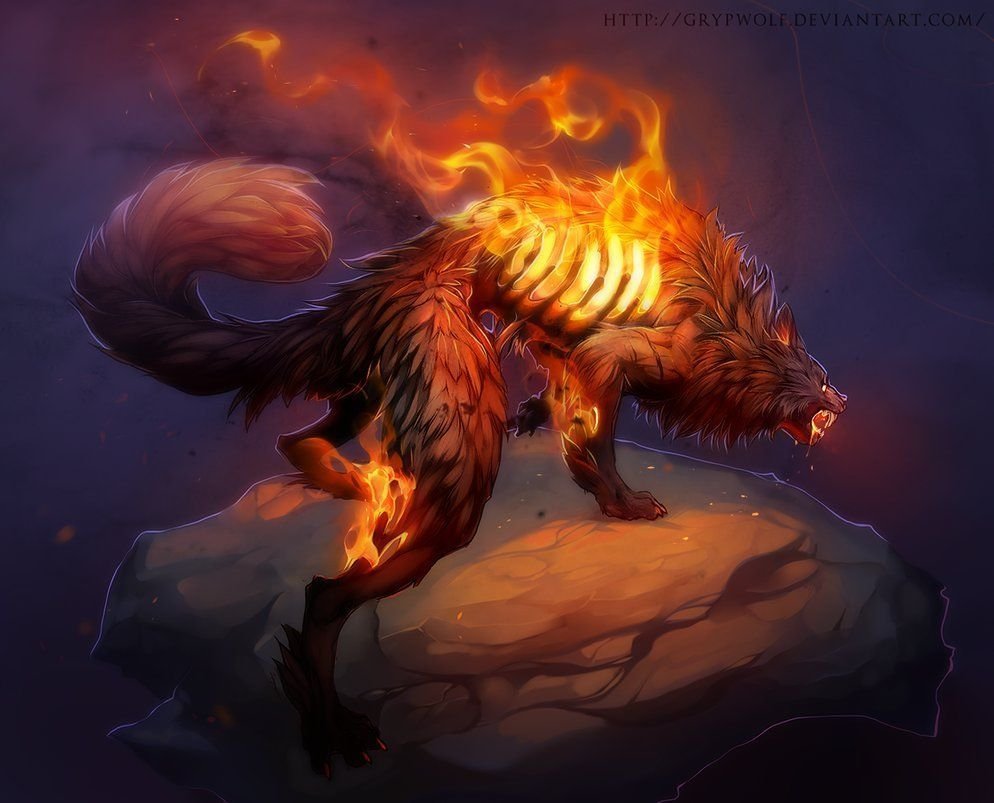 Семаргл Огненный волк