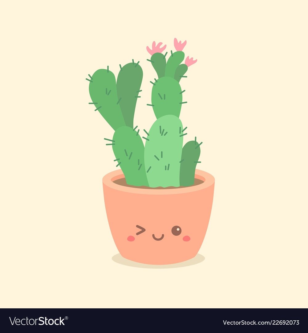 Cactus cute Art