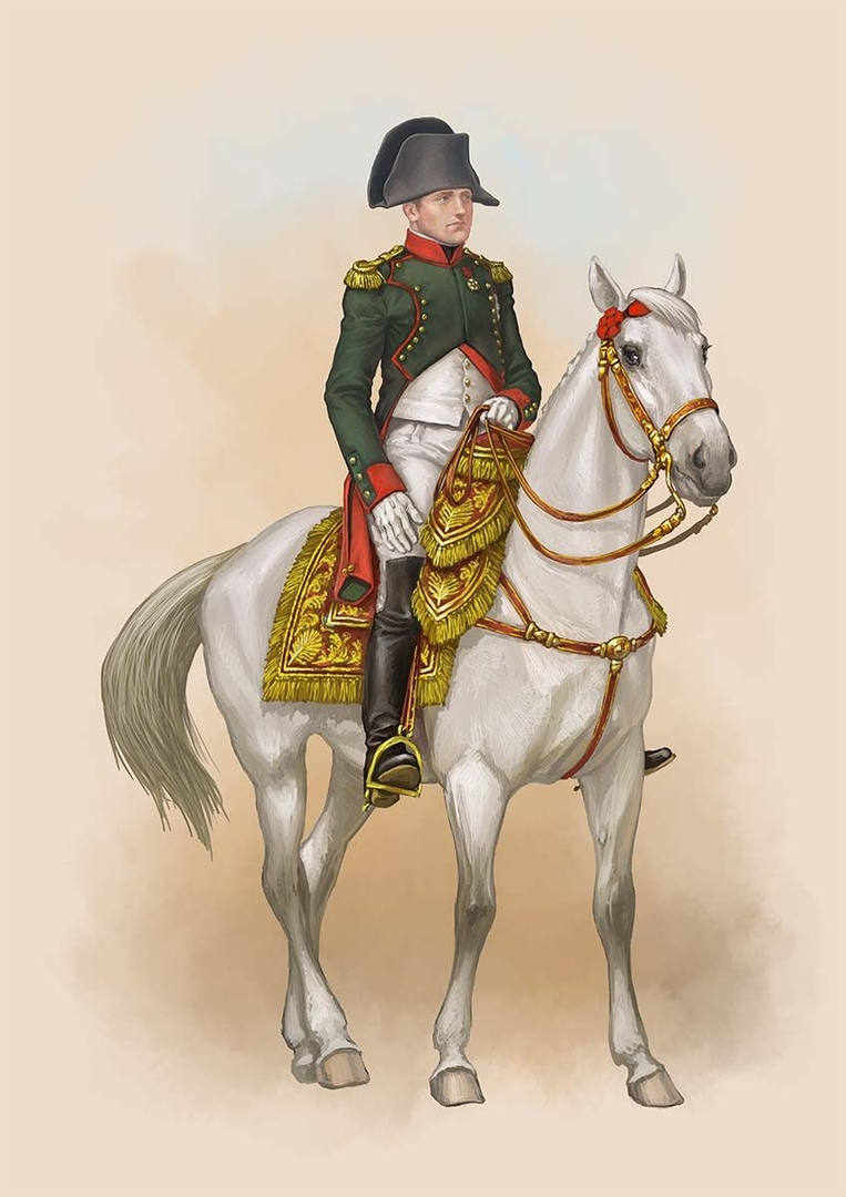 Жак Луи Давид портрет Наполеона