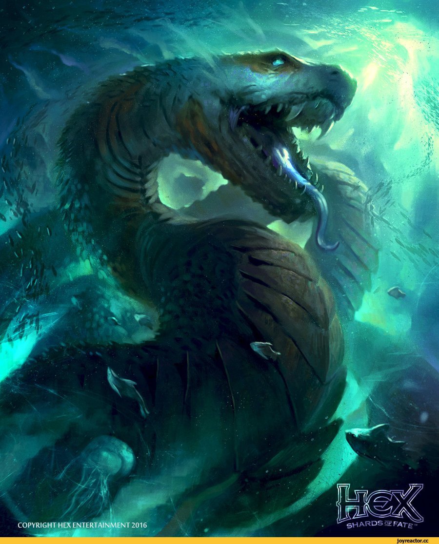 Левиафан морское чудовище