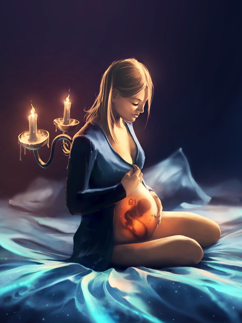 Беременность арт